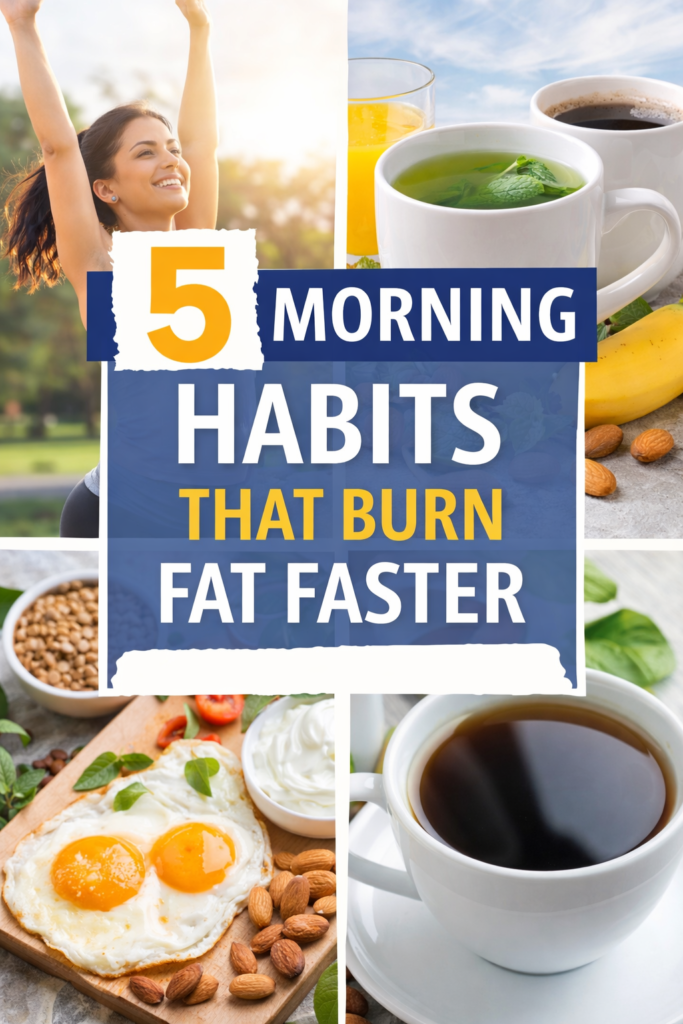 5 Morning Habits That Burn Fat Faster