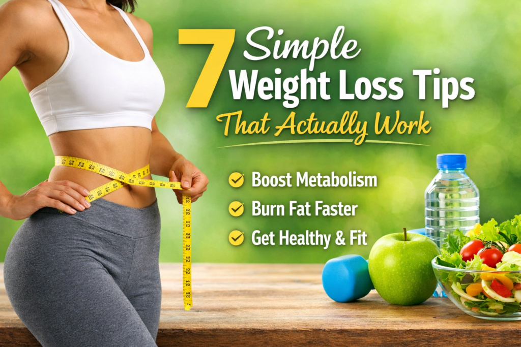 7 Simple Weight Loss Tips That Actually Work